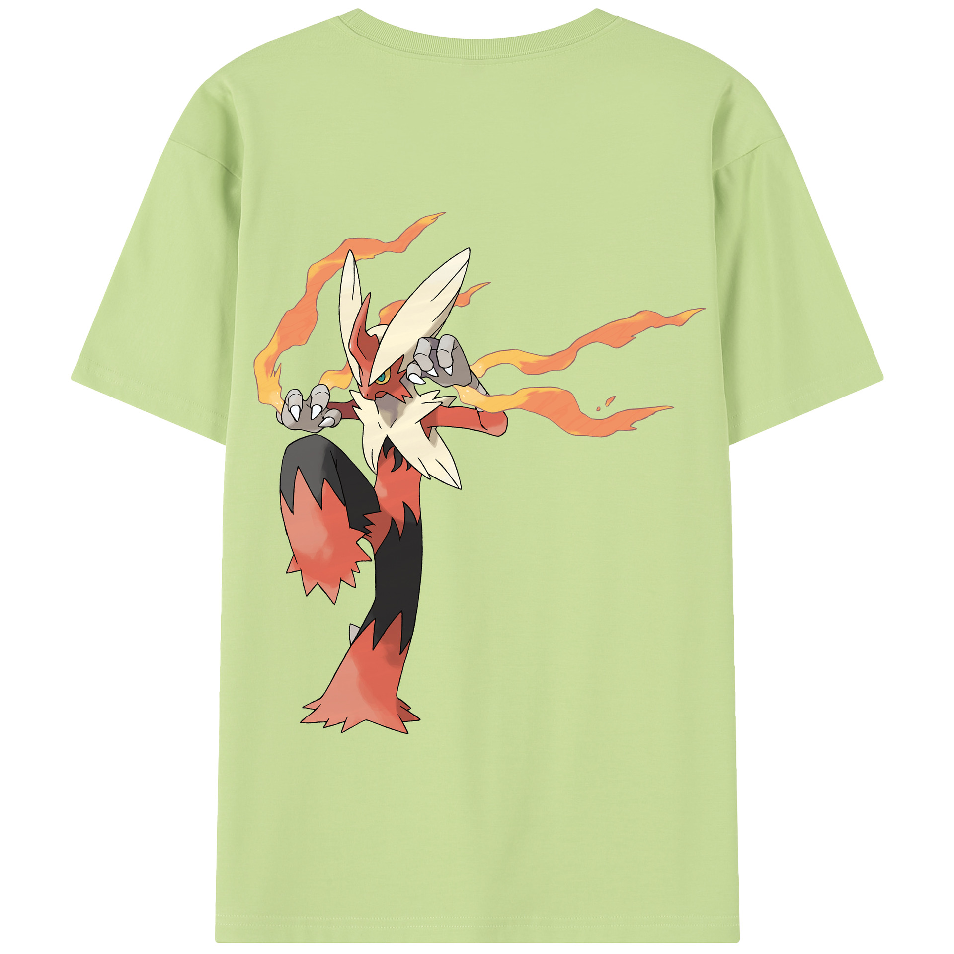 （画像用） ポケットモンスター Pokémon 綿100％半袖Tシャツ（背面プリント）